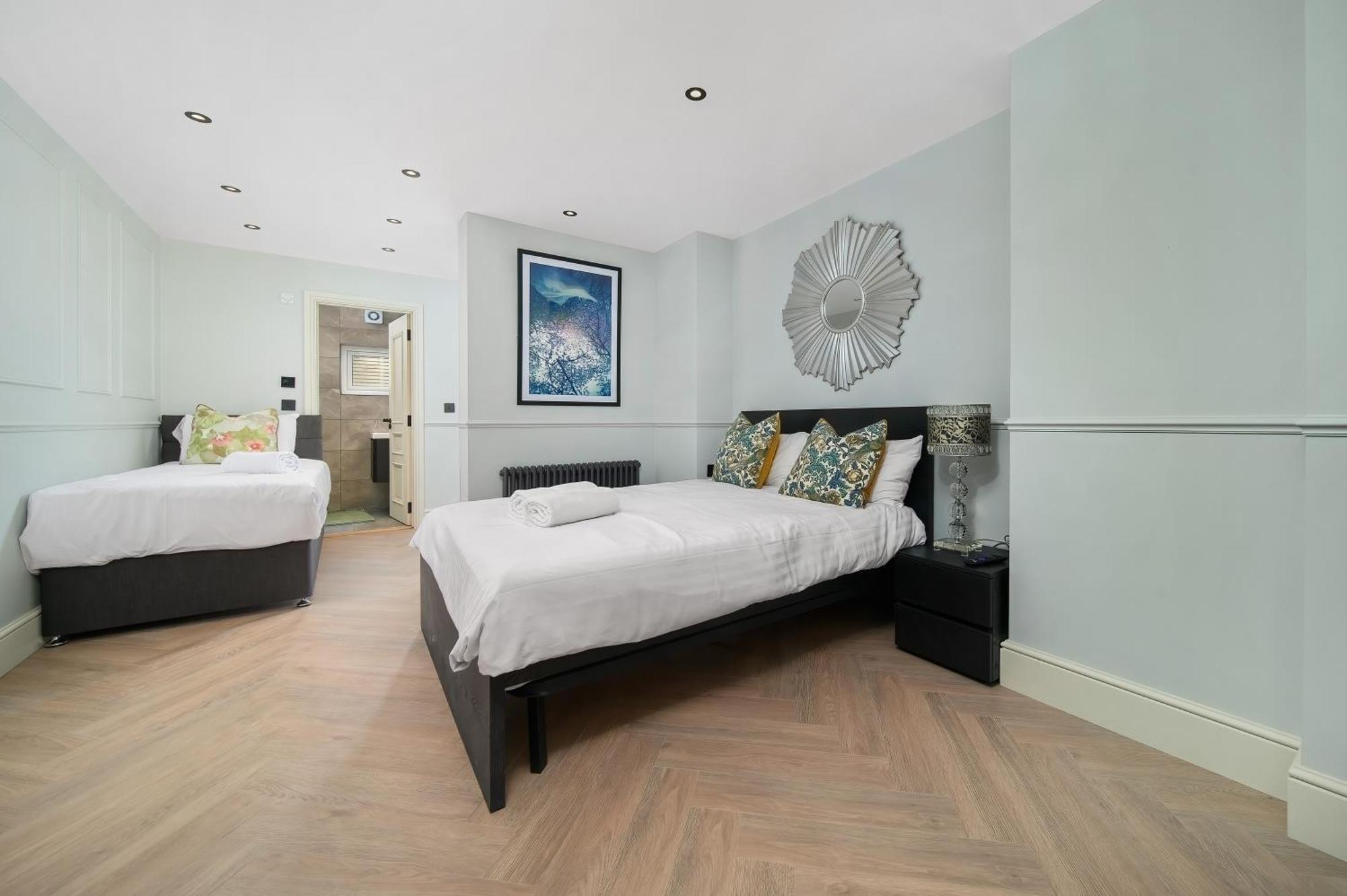 Nine Elms Modern Studio Apartments London Bagian luar foto