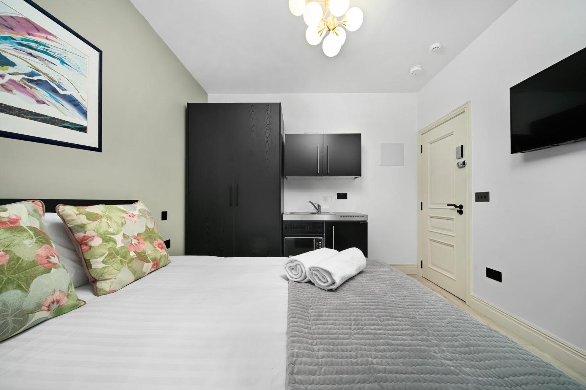 Nine Elms Modern Studio Apartments London Bagian luar foto