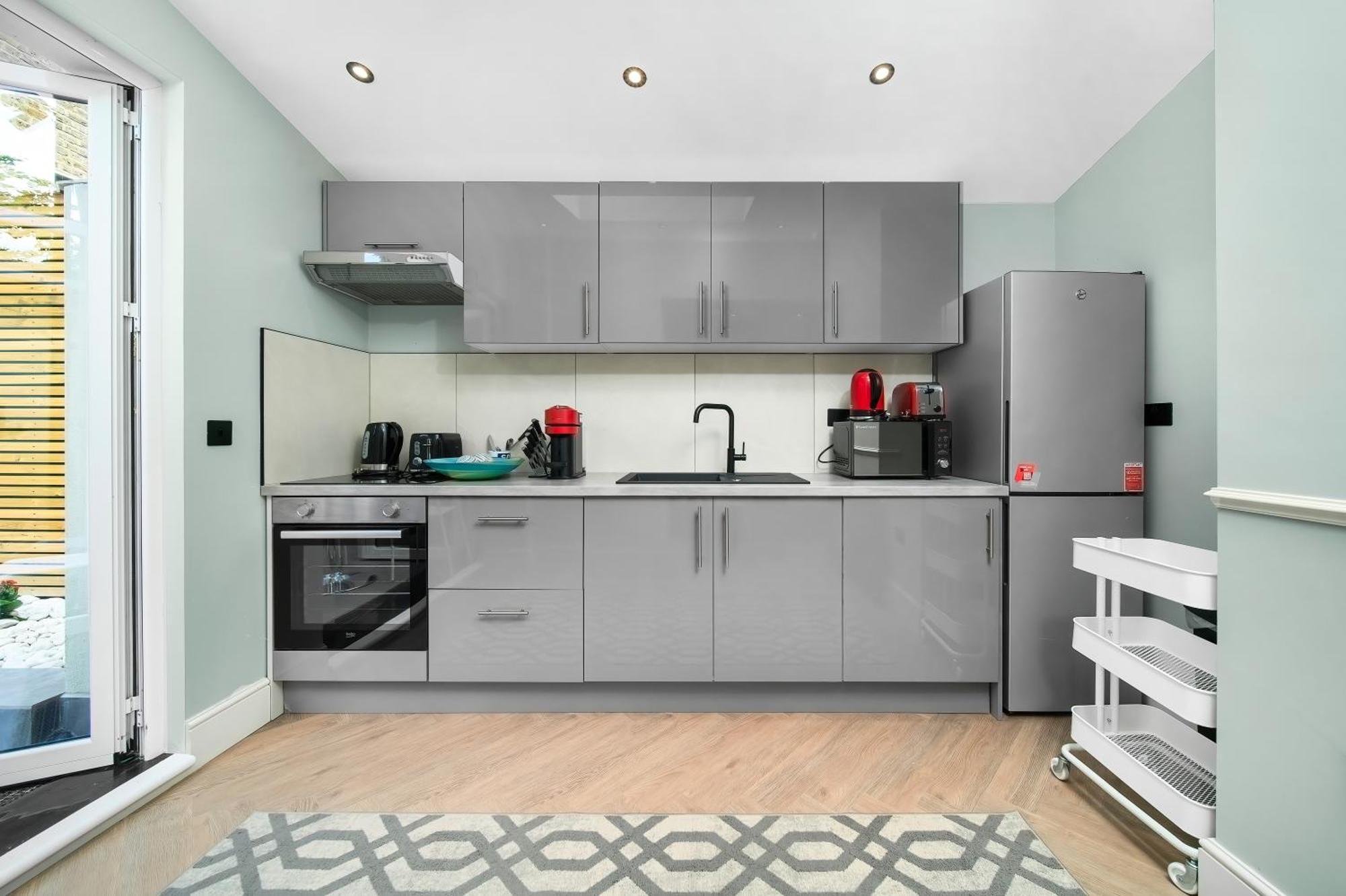 Nine Elms Modern Studio Apartments London Bagian luar foto