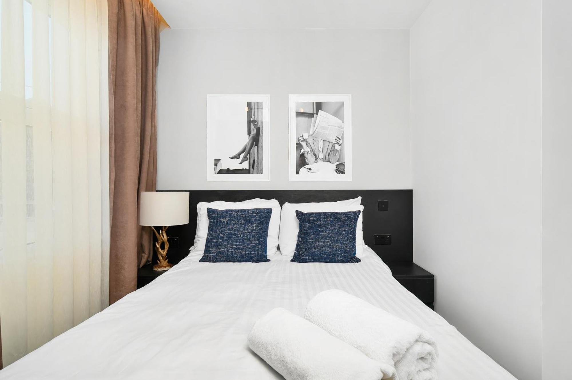 Nine Elms Modern Studio Apartments London Bagian luar foto