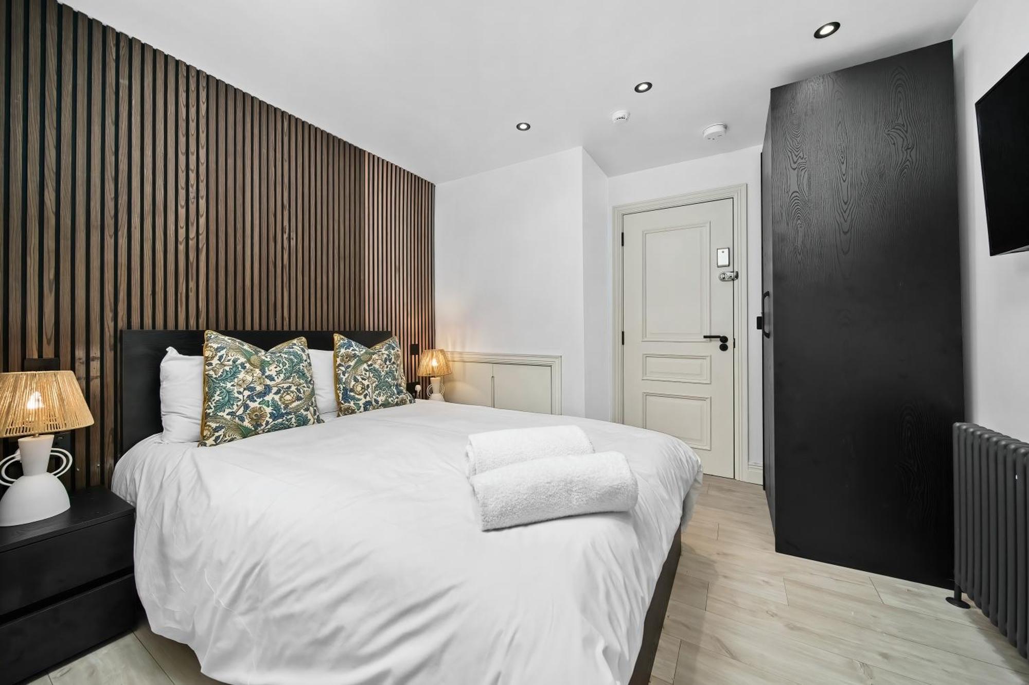 Nine Elms Modern Studio Apartments London Bagian luar foto