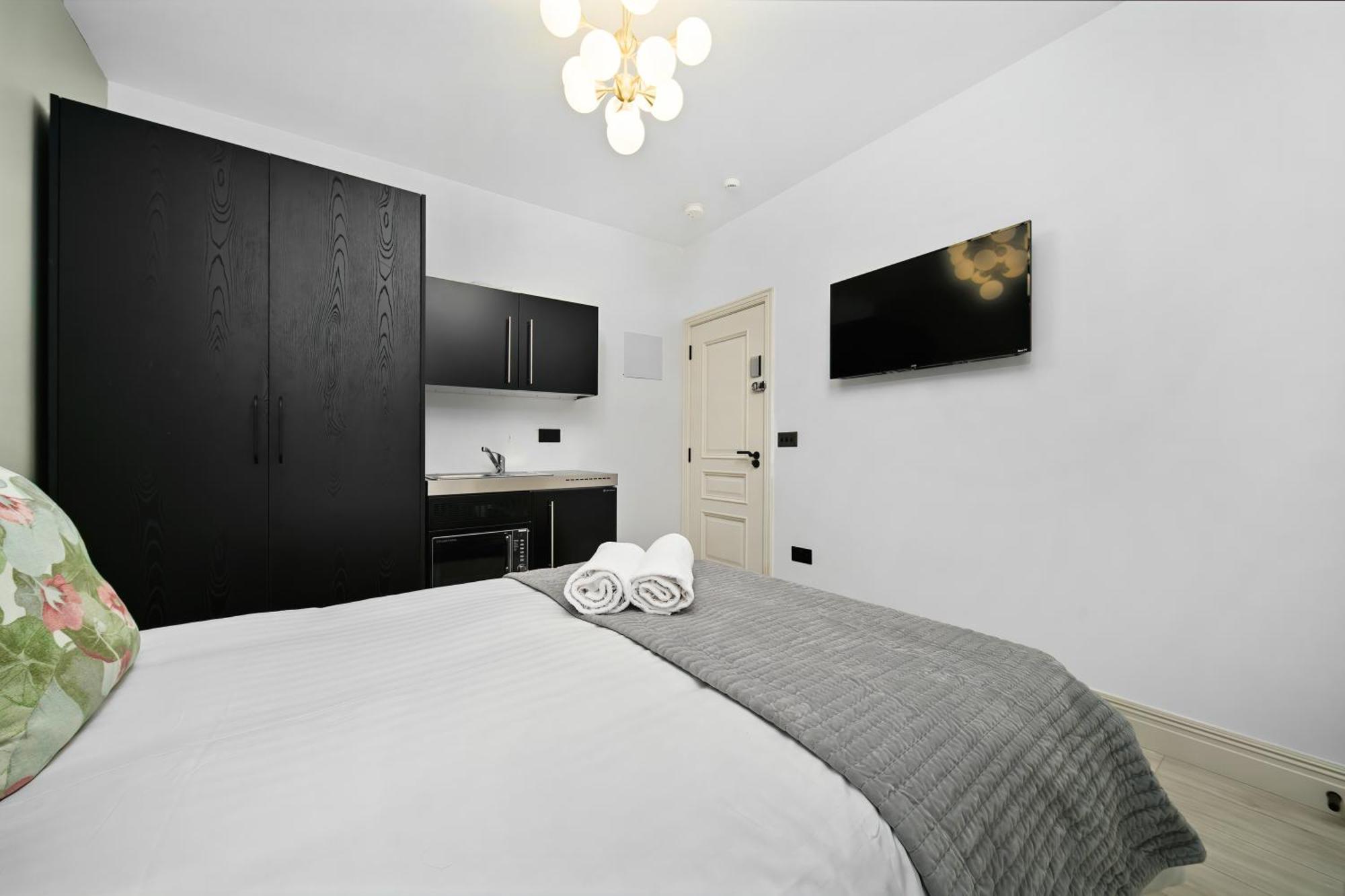 Nine Elms Modern Studio Apartments London Bagian luar foto
