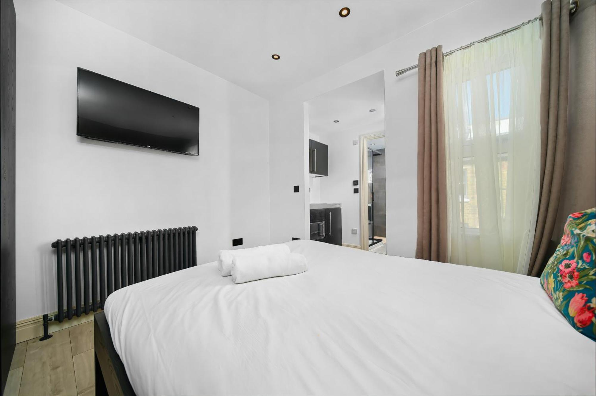 Nine Elms Modern Studio Apartments London Bagian luar foto