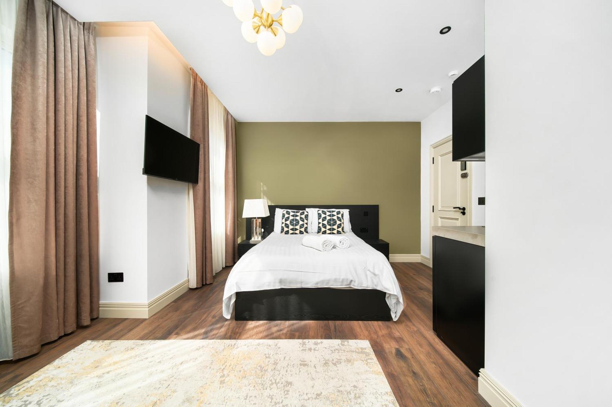 Nine Elms Modern Studio Apartments London Bagian luar foto