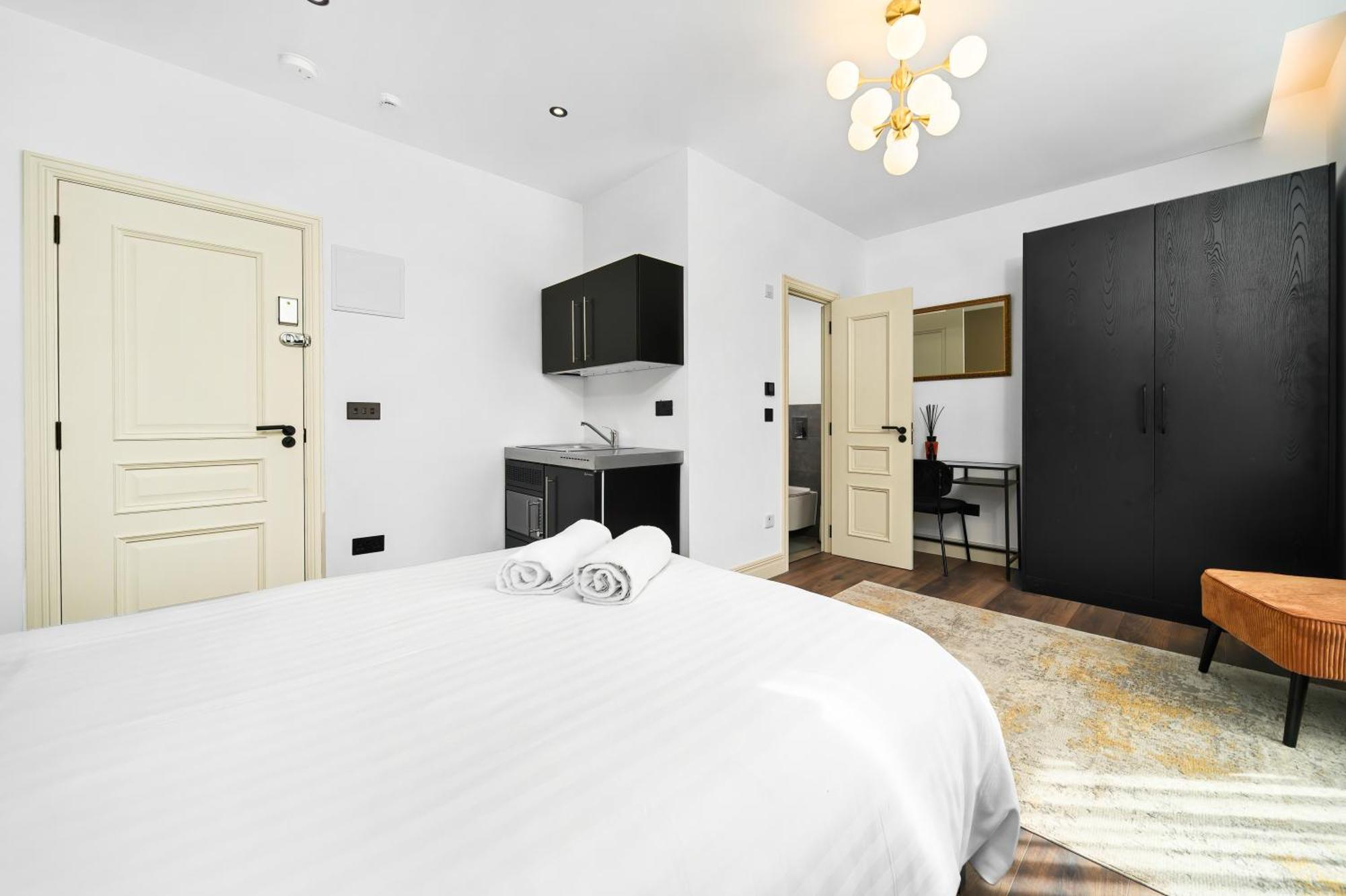 Nine Elms Modern Studio Apartments London Bagian luar foto