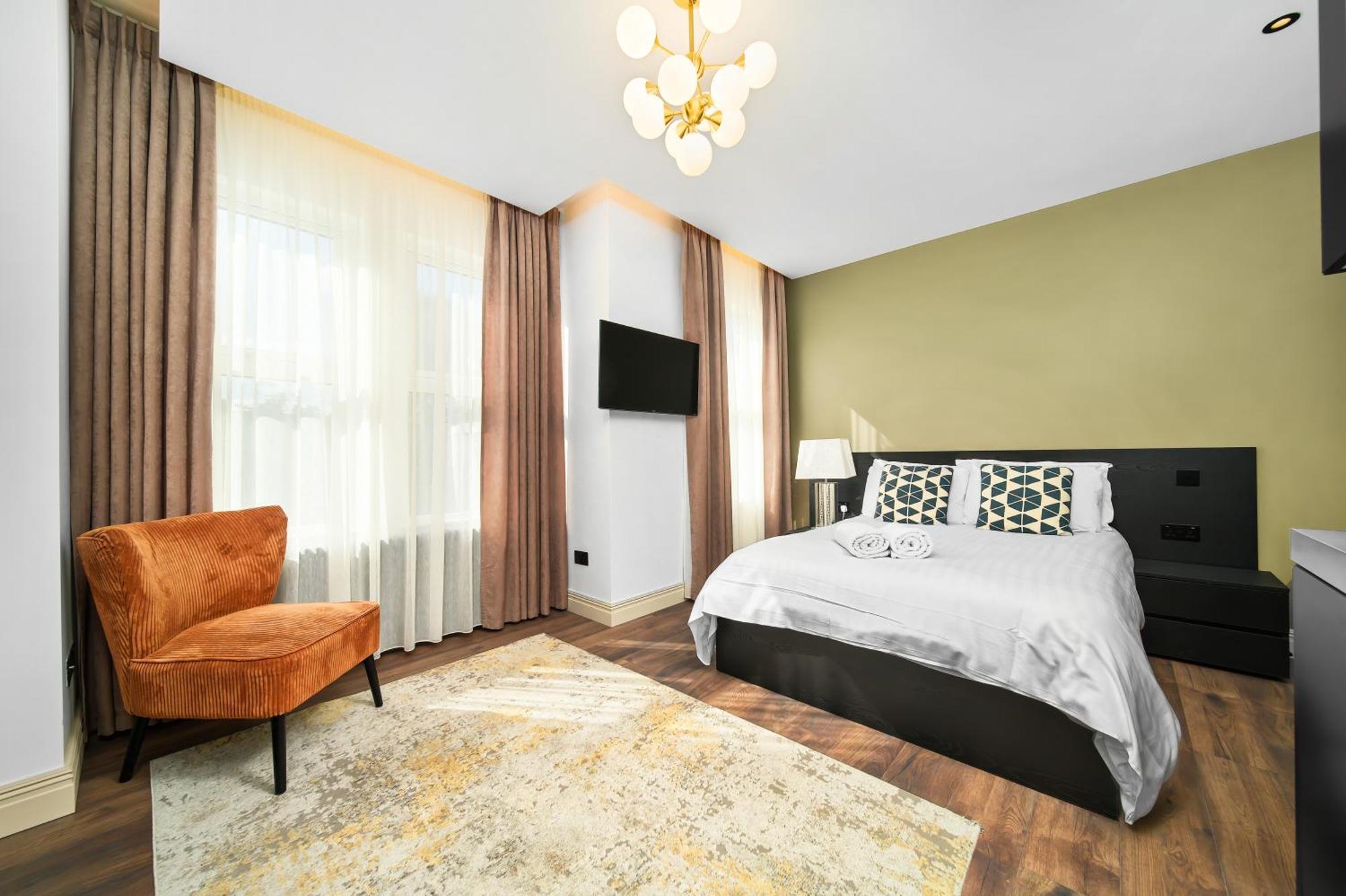 Nine Elms Modern Studio Apartments London Bagian luar foto
