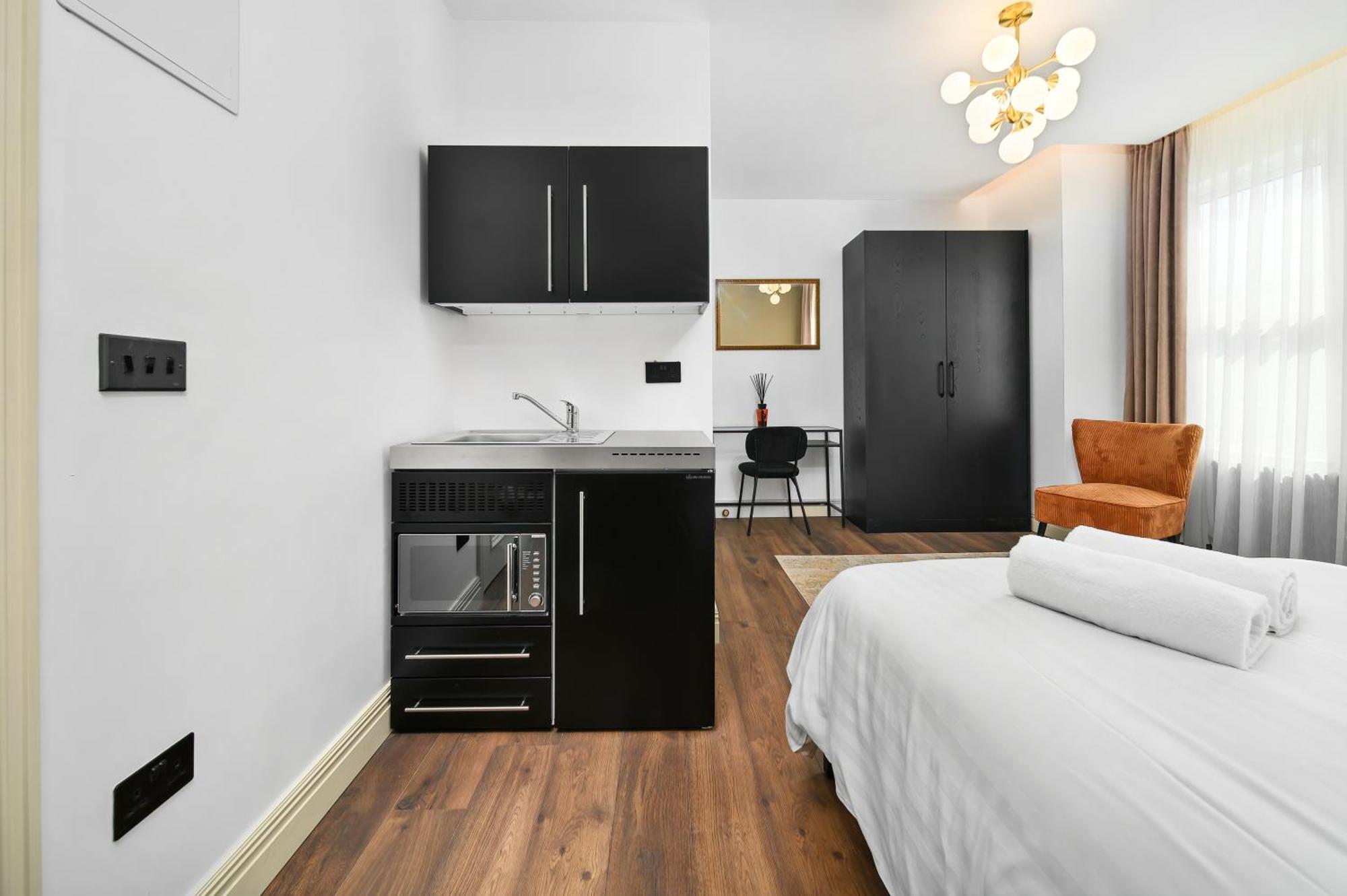 Nine Elms Modern Studio Apartments London Bagian luar foto