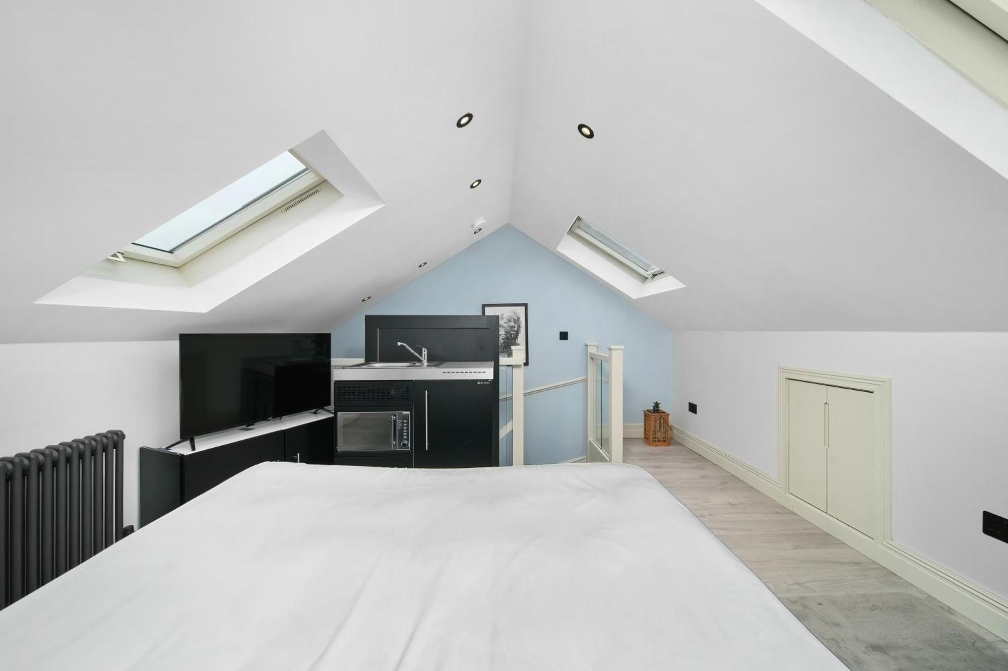 Nine Elms Modern Studio Apartments London Bagian luar foto