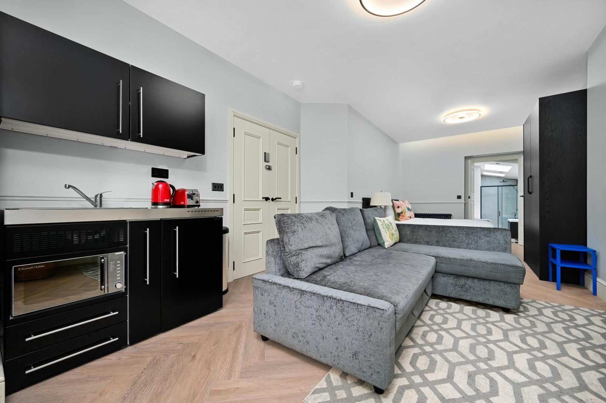 Nine Elms Modern Studio Apartments London Bagian luar foto